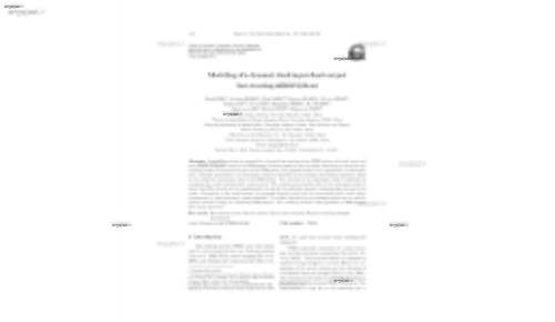 Modeling of a dynamic dual-input dual-output fast steeringmirror system